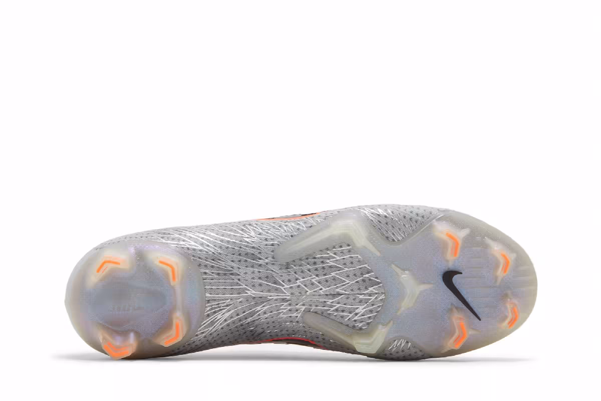 Nike Vapor 12 Elite FG Wolf Grey Hyper Crimson, view 5
