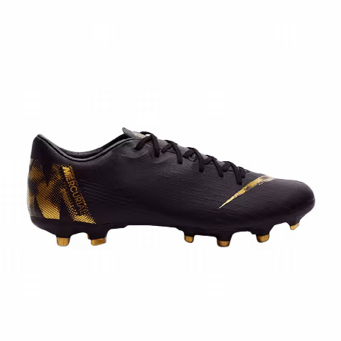 Nike Mercurial Vapor 12 Academy FG MG 'Black Metallic Gold'