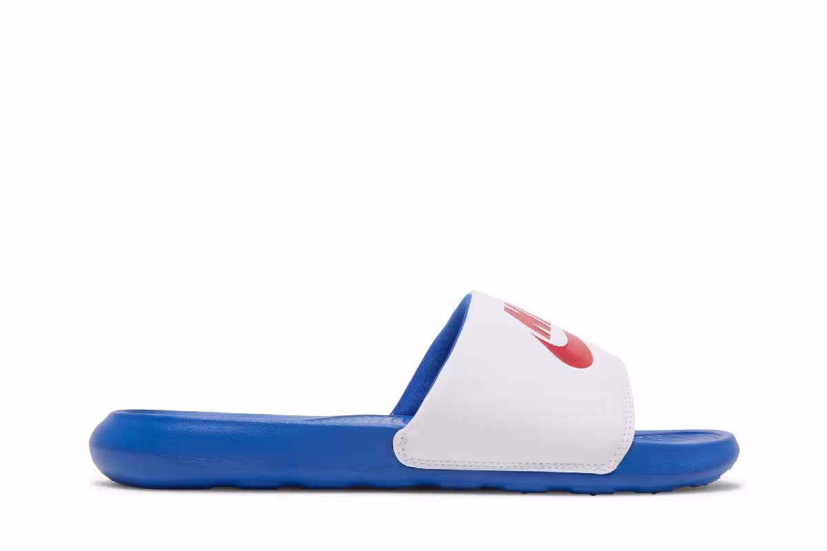 Nike Victori One Slide Game Royal University Red, view 2