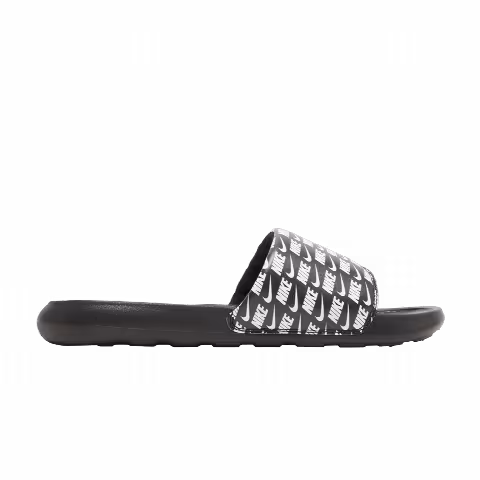 Nike Victori One Slide Print 'Repeat Logo - Black'