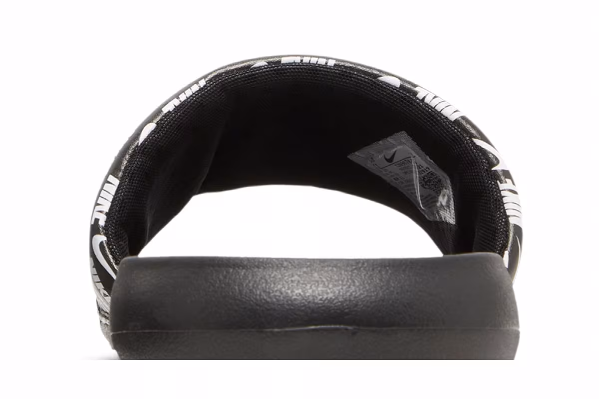 Nike Victori One Slide Print Repeat Logo - Black, view 8