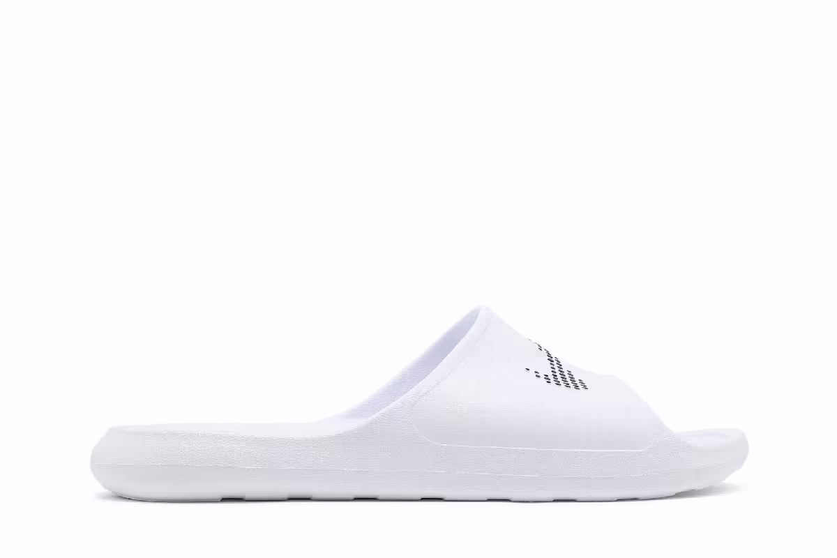 Nike Victori One Slide Polka Swoosh - White, view 2