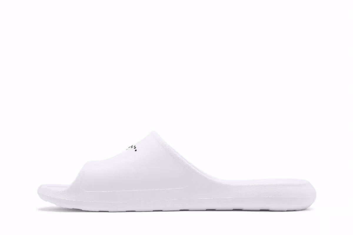 Nike Victori One Slide Polka Swoosh - White, view 4