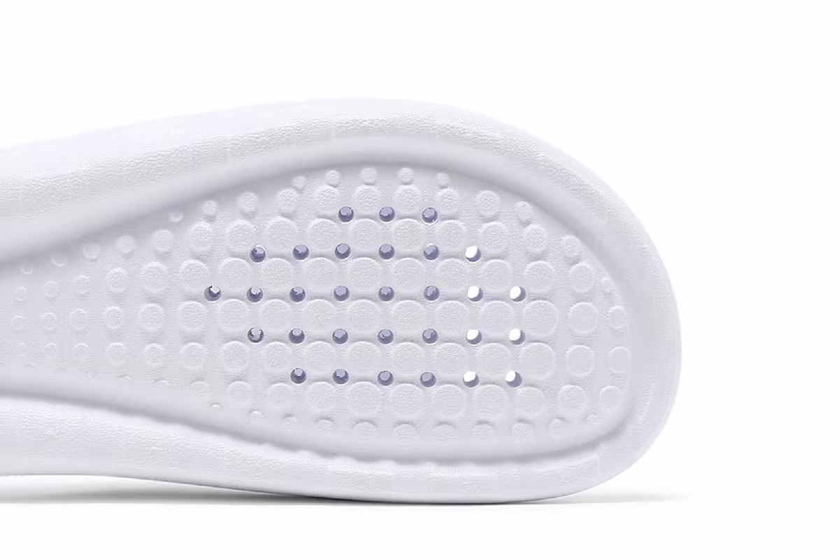 Nike Victori One Slide Polka Swoosh - White, view 6