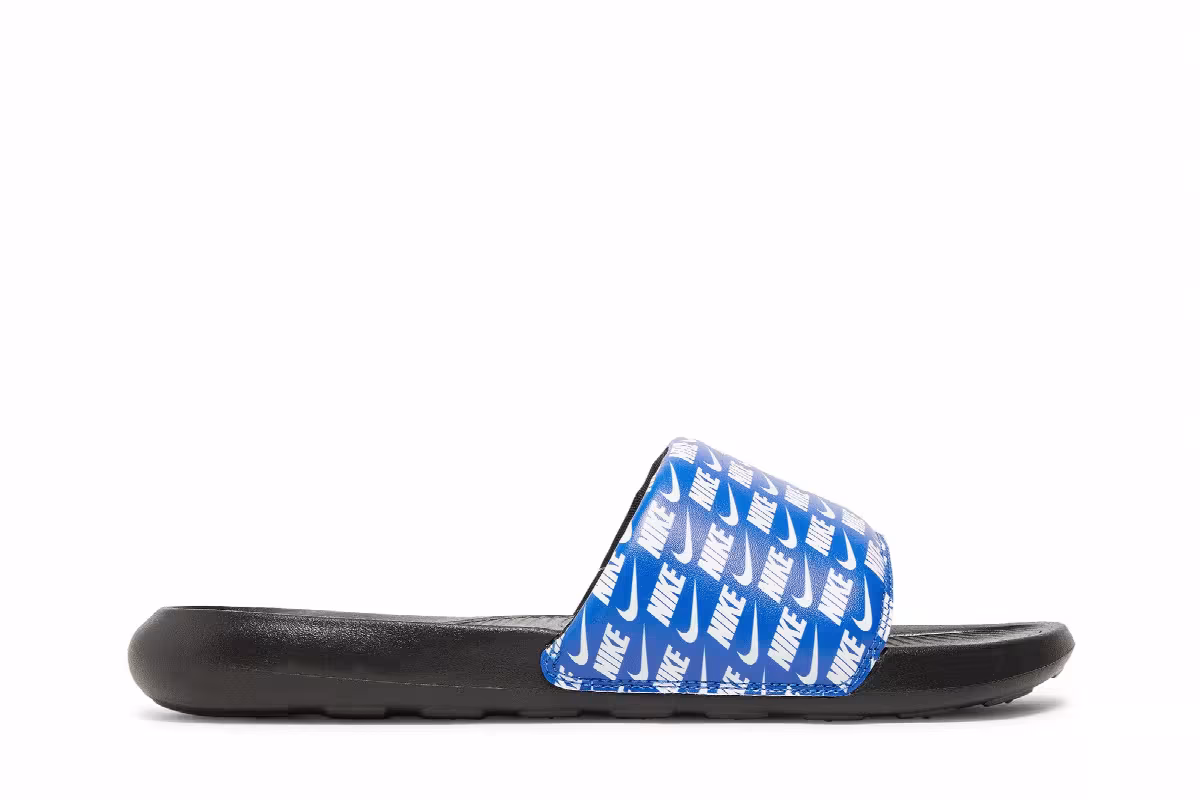 Nike Victori One Printed Slide Repeat Logo - Game Royal, view 2