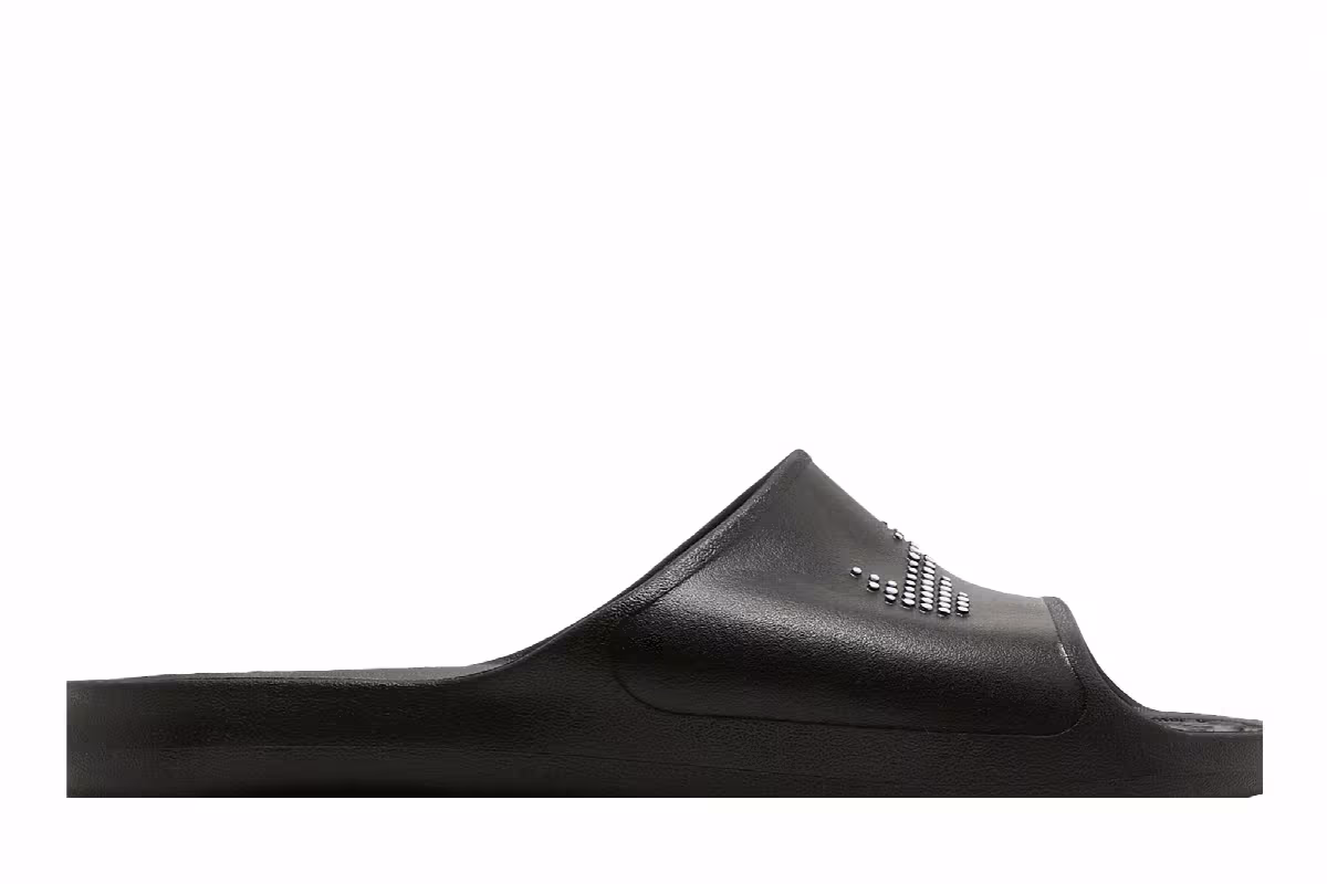 Nike Victori One Slide Polka Swoosh - Black, view 3