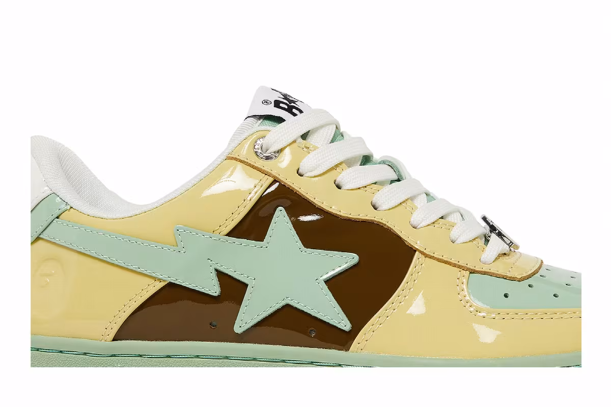 Women's Bapesta #2 Brown Beige, view 3