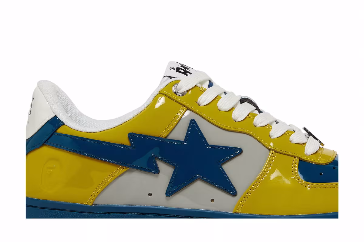 Women's Bapesta #2 Yellow, view 3