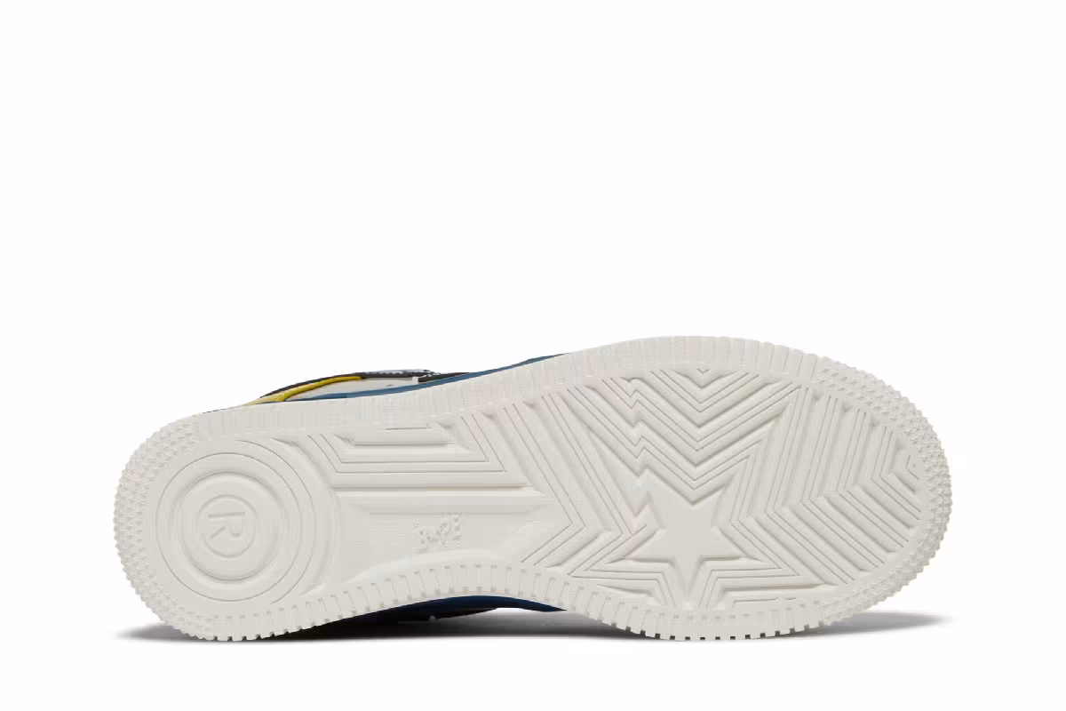 Women's Bapesta #2 Yellow, view 5