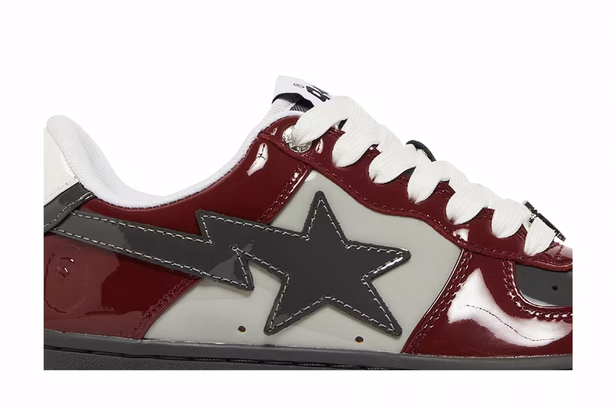 Women's Bapesta #2 Brick Red, view 3