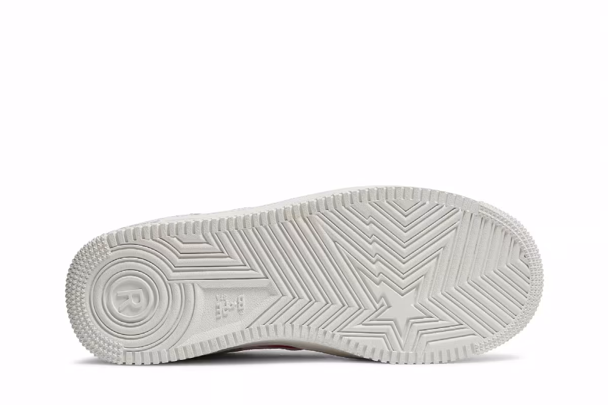 Women's Bapesta Low ABC Camo - Pink, view 5