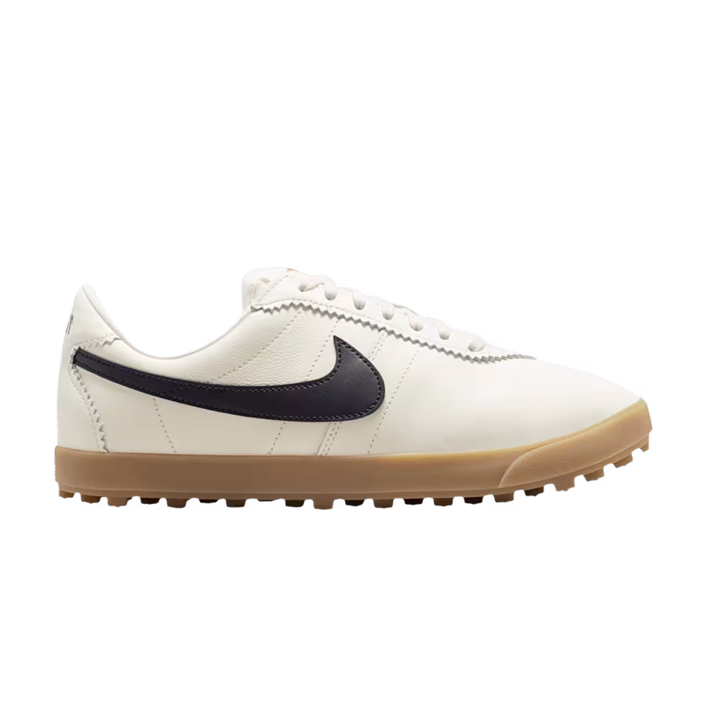 Nike Women's Astrograbber Leather Sail Gum Yellow Black