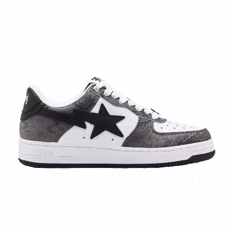 Wmns Bapesta 'Black Snakeskin'
