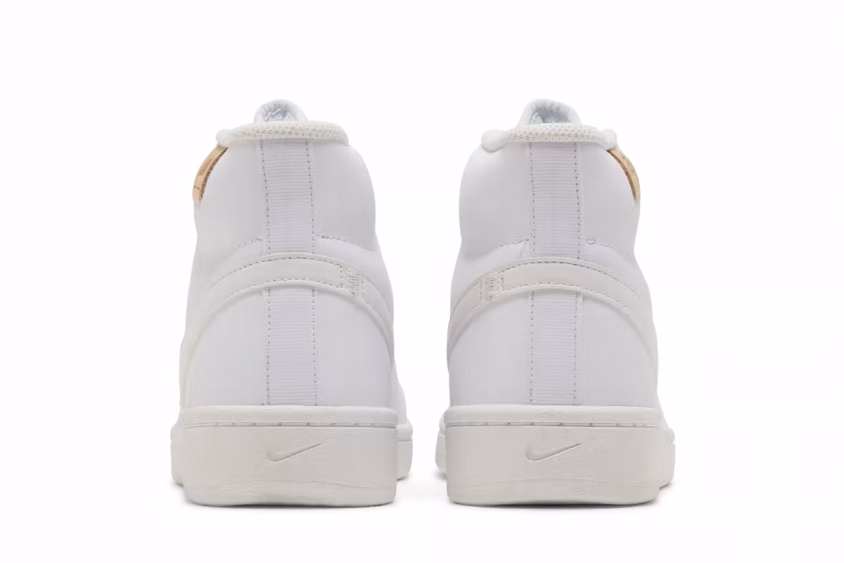 Nike Women's Court Royale 2 Mid Triple White, view 7