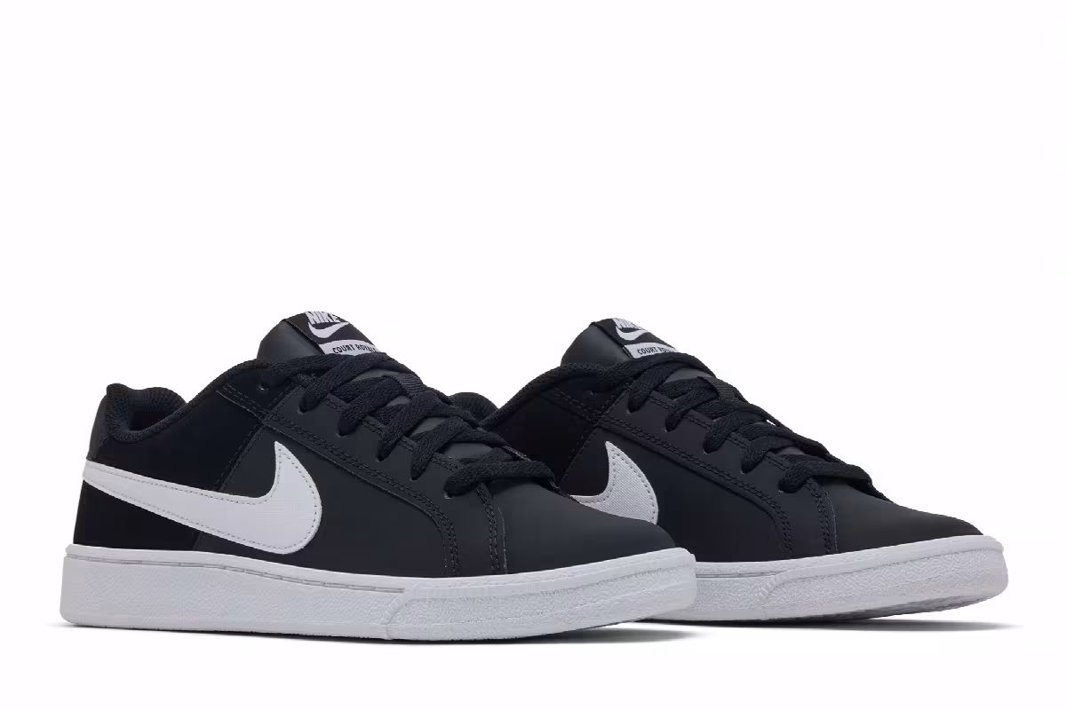 Nike Women's Court Royale Black White, view 9