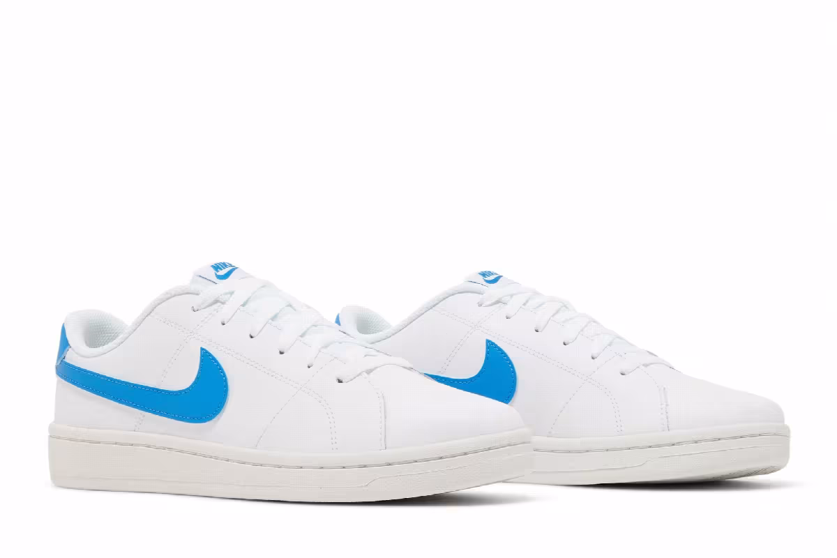 Nike Court Royale 2 Low White Light Photo Blue, view 9