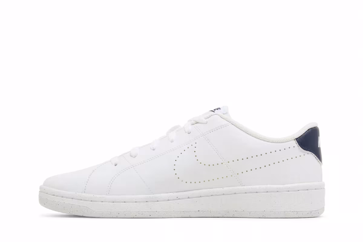 Nike Court Royale 2 Next Nature White Midnight Navy, view 4