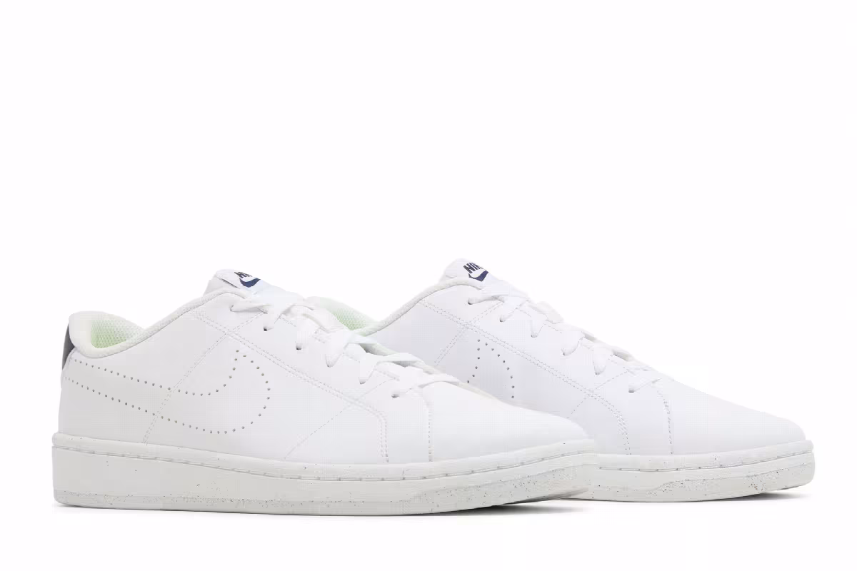 Nike Court Royale 2 Next Nature White Midnight Navy, view 9