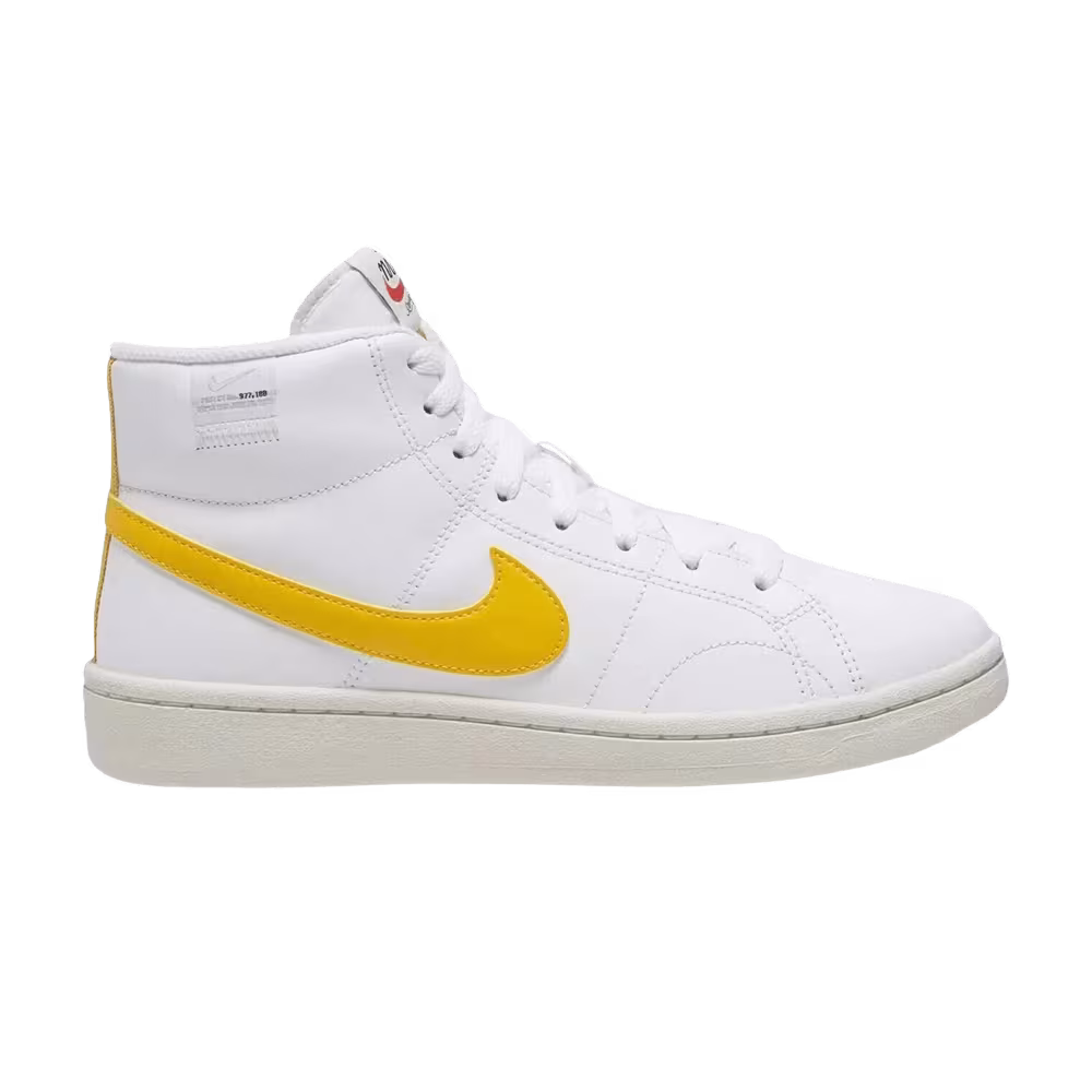 Nike Women's Court Royale 2 Mid White University Gold