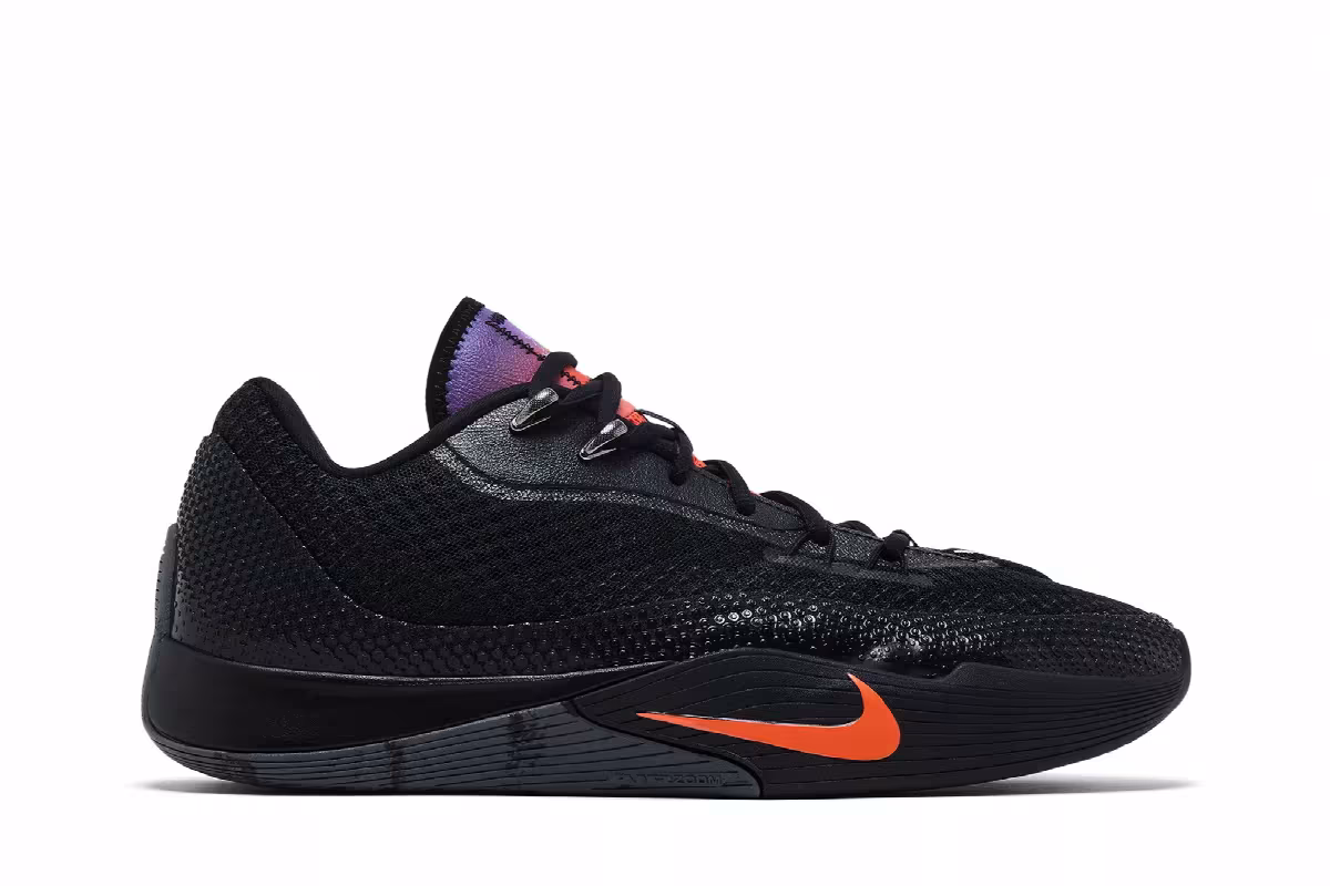Nike S.T. Flare Black Wild Grape Purple, view 2