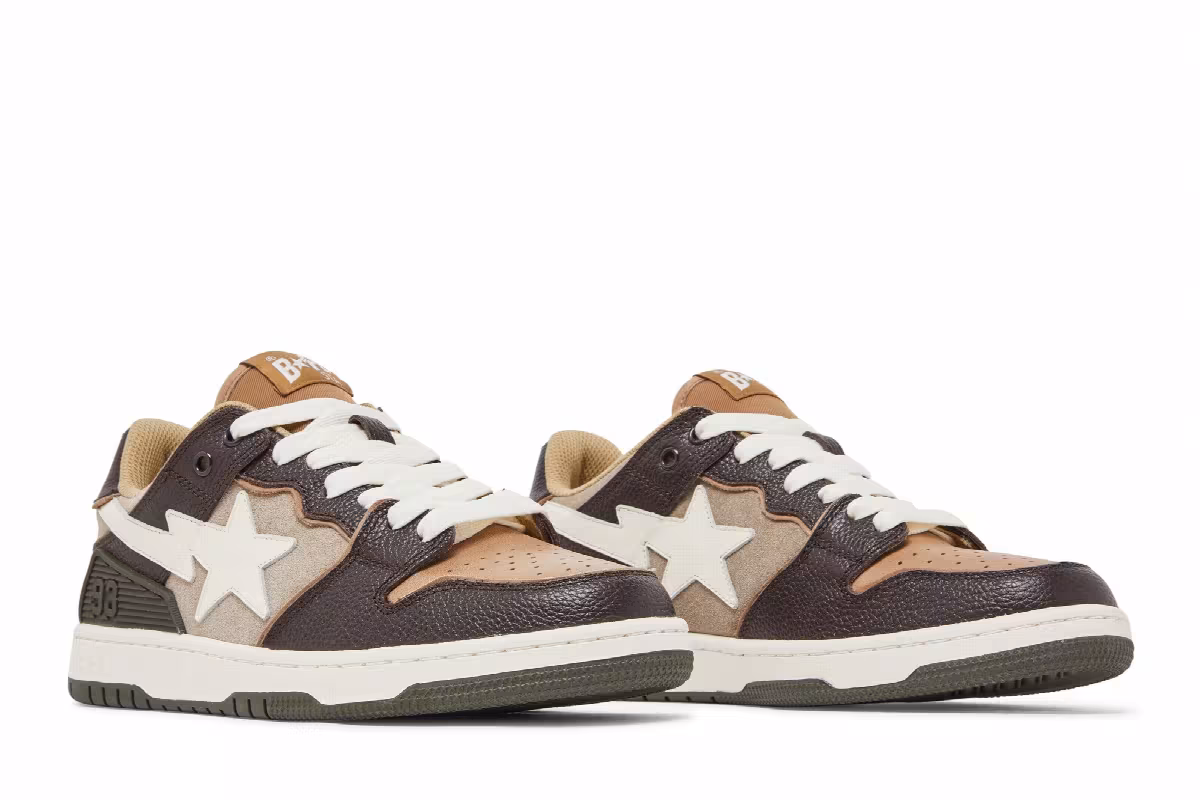 BAPE Sk8 Sta Beige, view 9