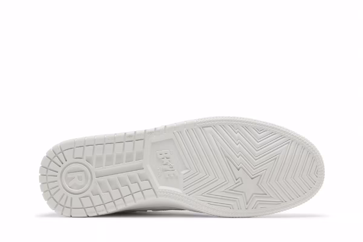 BAPE Sk8 Sta #3 M1 White, view 5