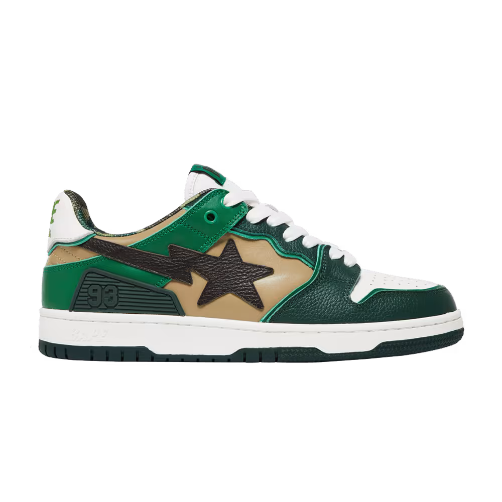 BAPE Sk8 Sta #2 ABC Camo - Green