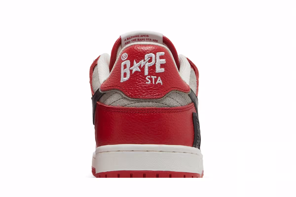 BAPE Sk8 Sta #1 Red, view 8