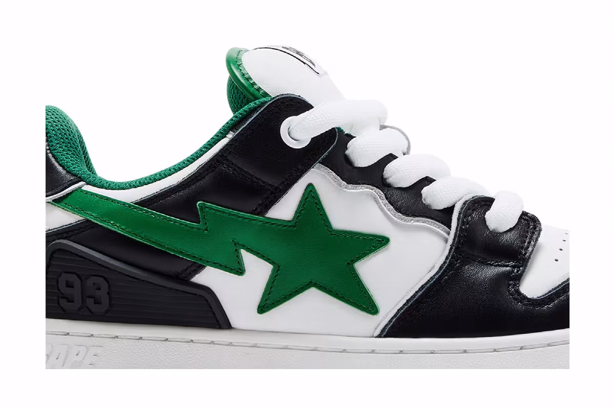 BAPE Sk8 Sta #1 M2 Black, view 3