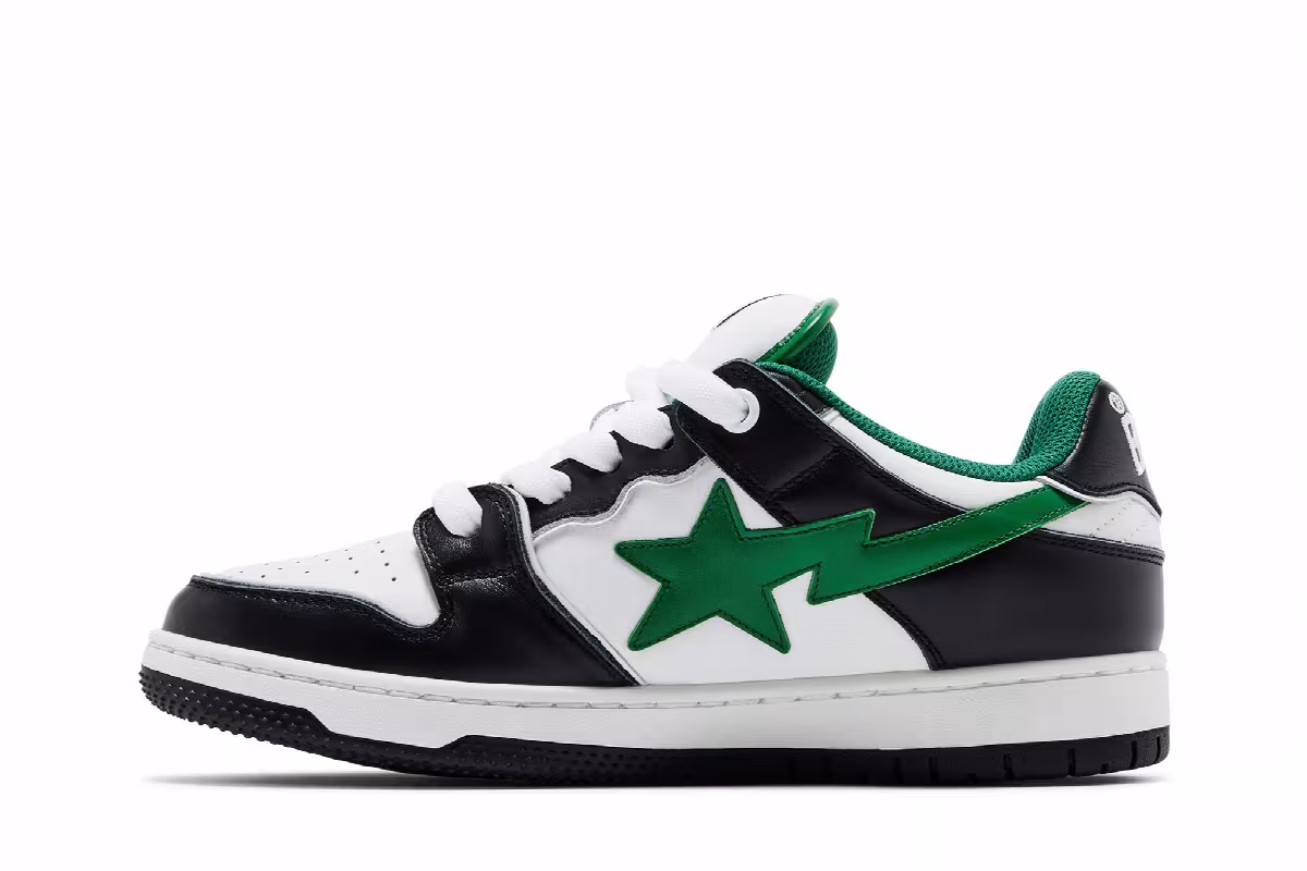 BAPE Sk8 Sta #1 M2 Black, view 4