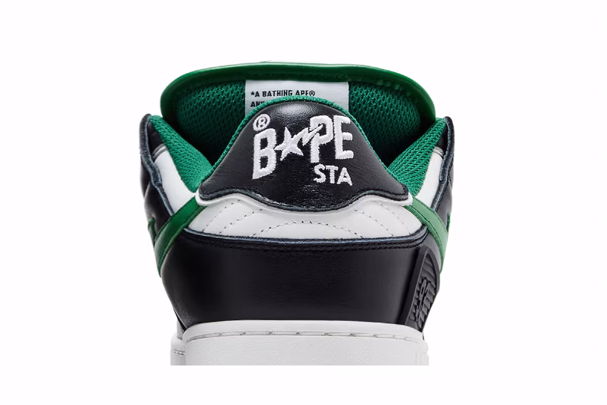 BAPE Sk8 Sta #1 M2 Black, view 8