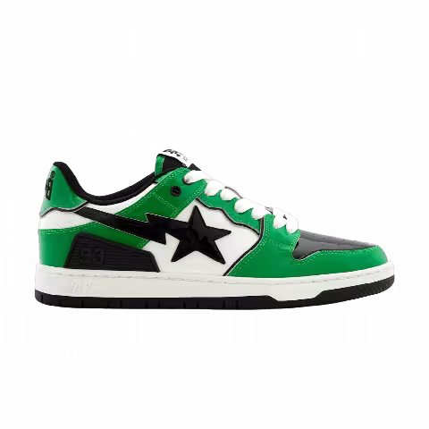 BAPE Sk8 Sta 'Green Black White'