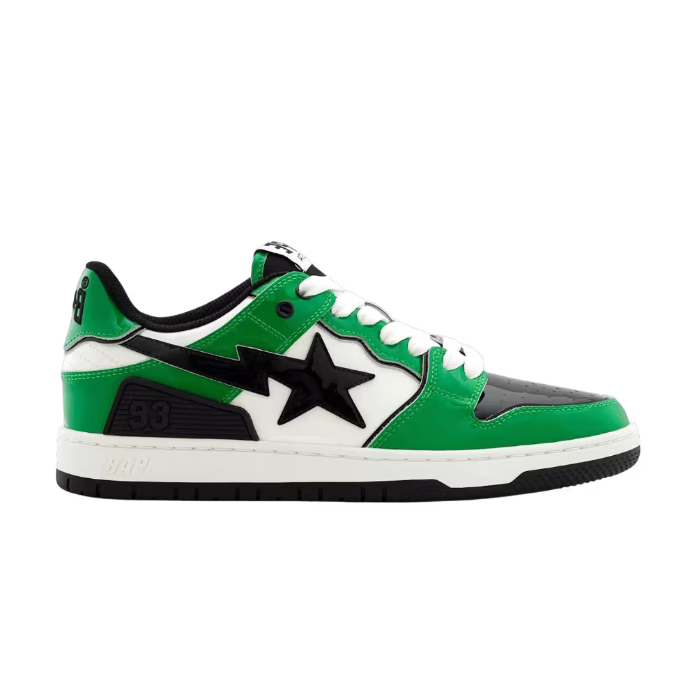 BAPE Sk8 Sta Green Black White