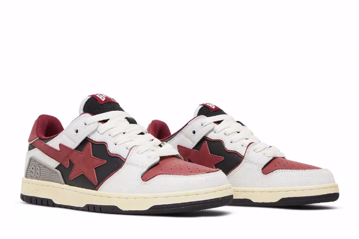 BAPE Sk8 Sta #4 Red, view 9