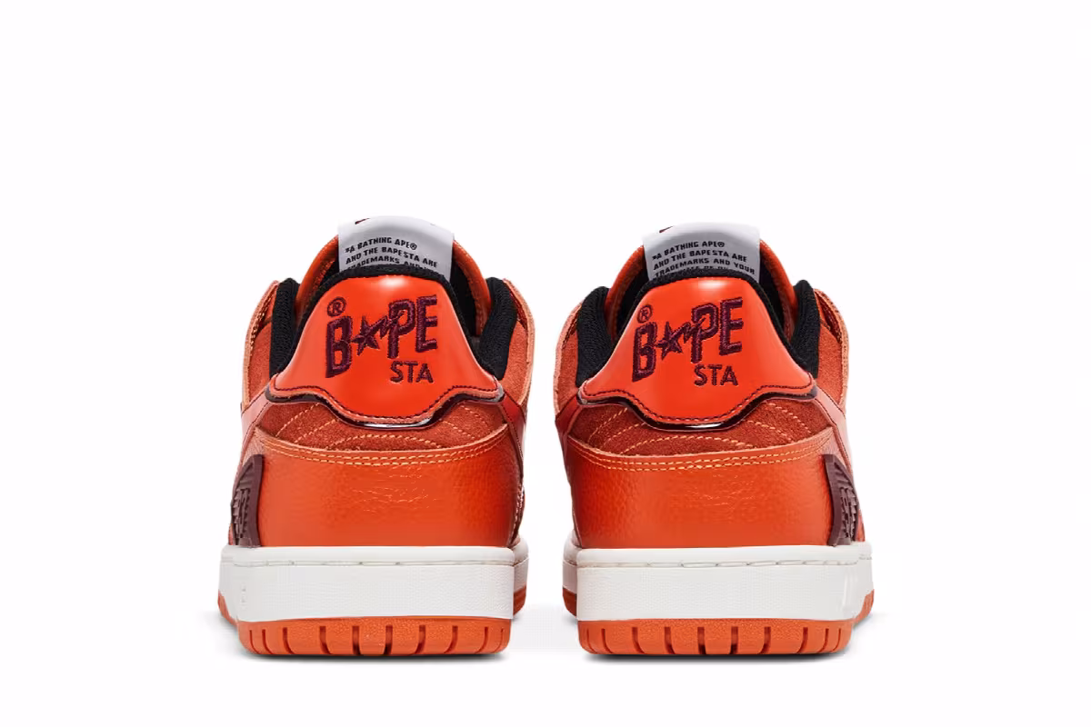 BAPE Sk8 Sta #2 M1 Orange, view 7