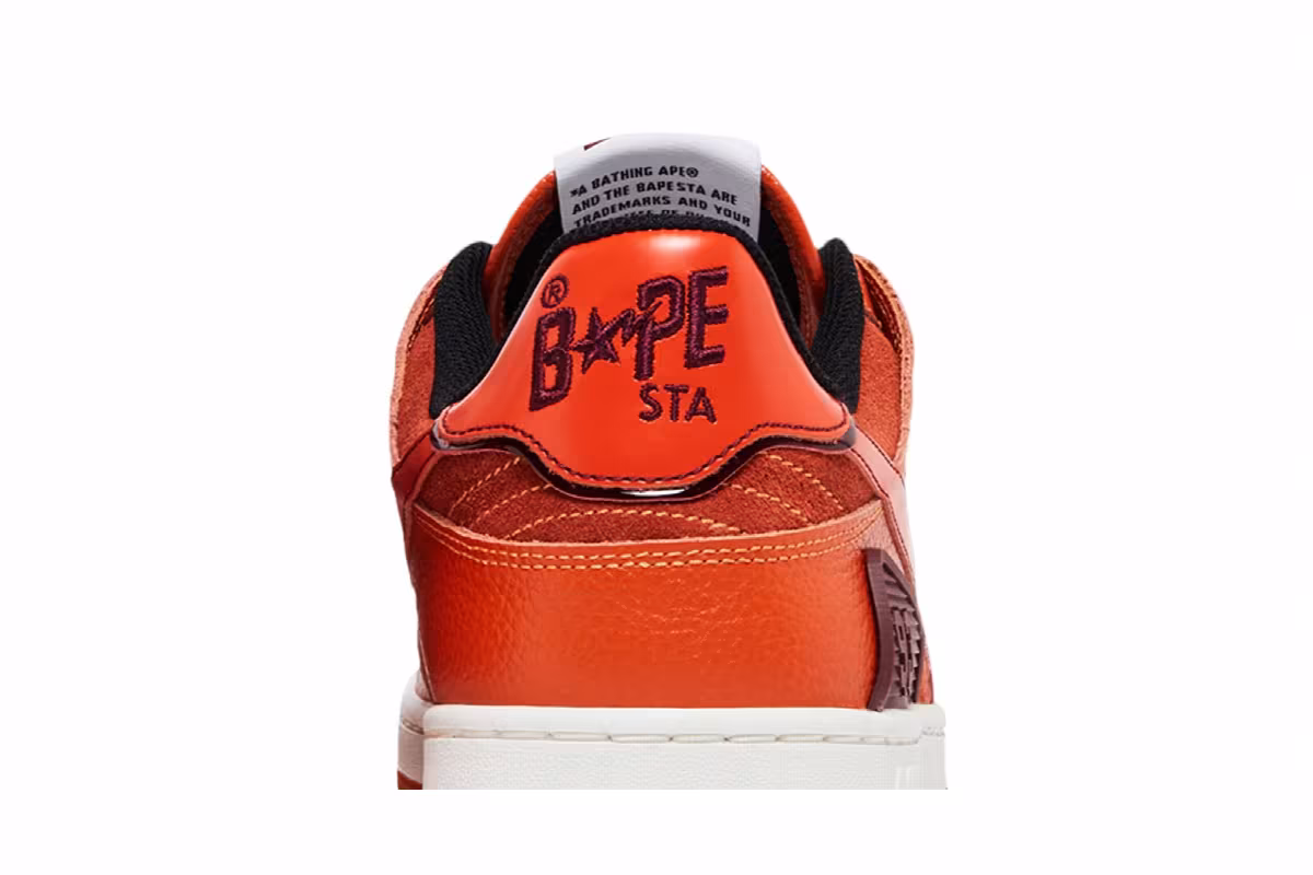 BAPE Sk8 Sta #2 M1 Orange, view 8