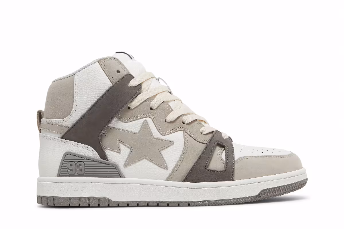 Bape Sta 93 HI Grey, view 2