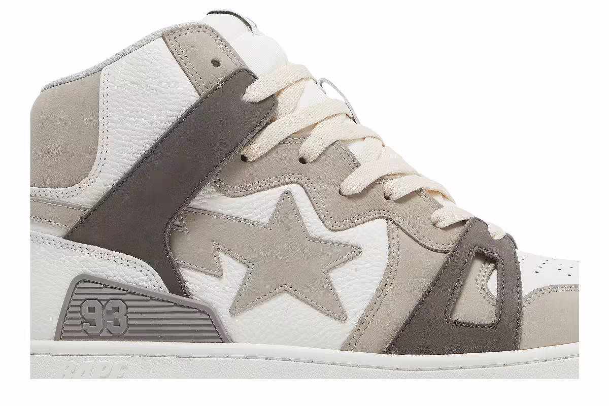 Bape Sta 93 HI Grey, view 3