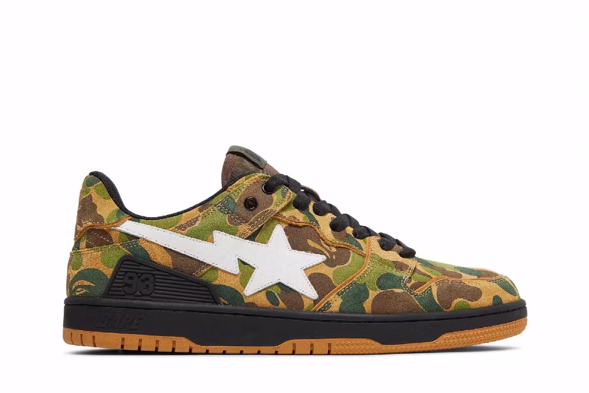 BAPE Sk8 Sta ABC Camo, view 2