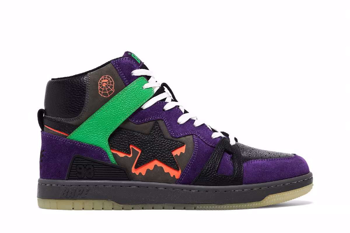 BAPE Sk8 Sta High Halloween, view 2