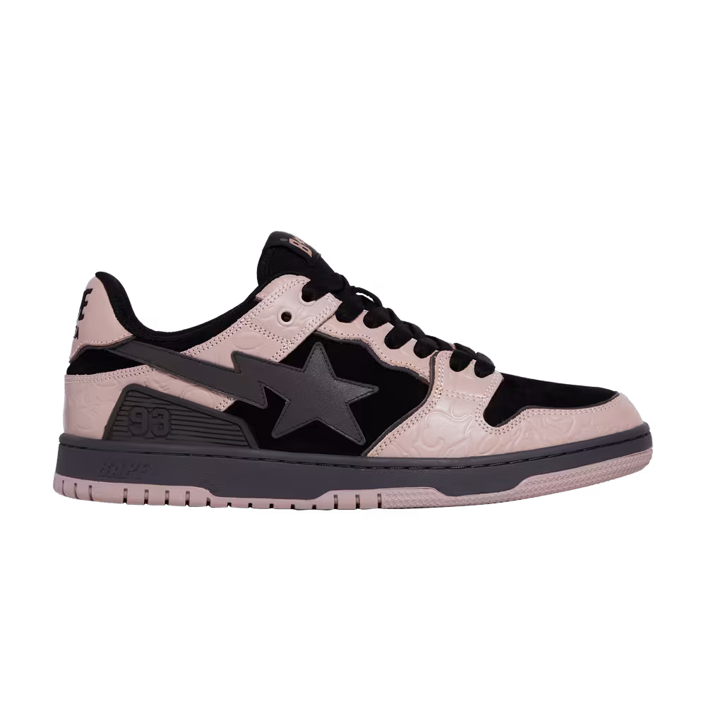 BAPE Sk8 Sta Pink Black