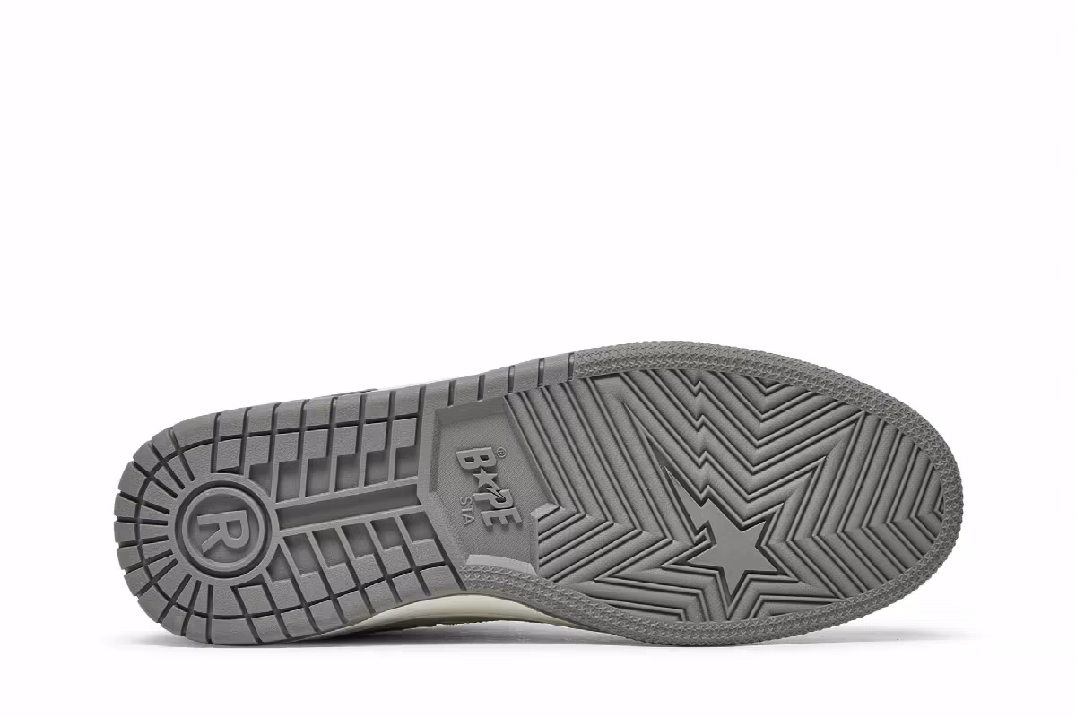 BAPE Sk8 Sta Grey Green, view 5