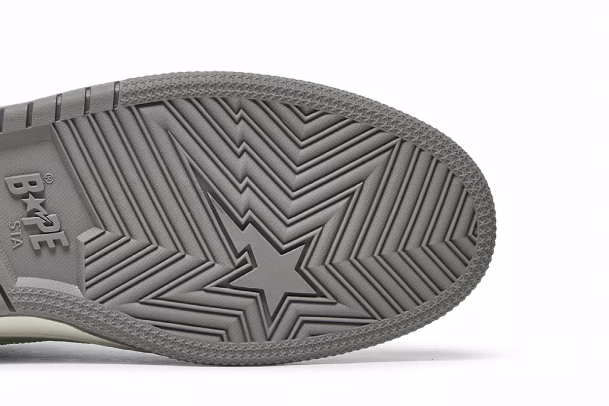 BAPE Sk8 Sta Grey Green, view 6