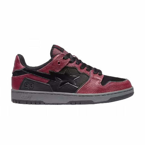 BAPE Wmns Sk8 Sta 'Black Red'