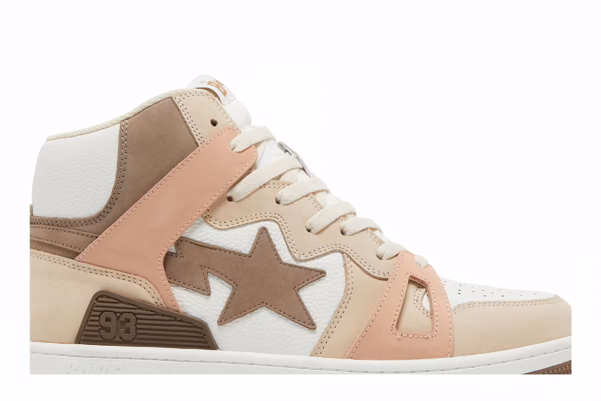 Bape Sta 93 HI Brown, view 3