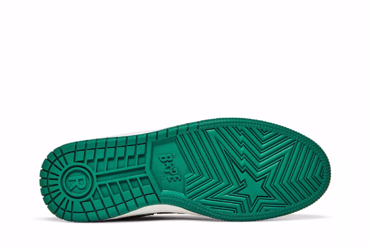 BAPE Sk8 Sta #1 Green, view 5