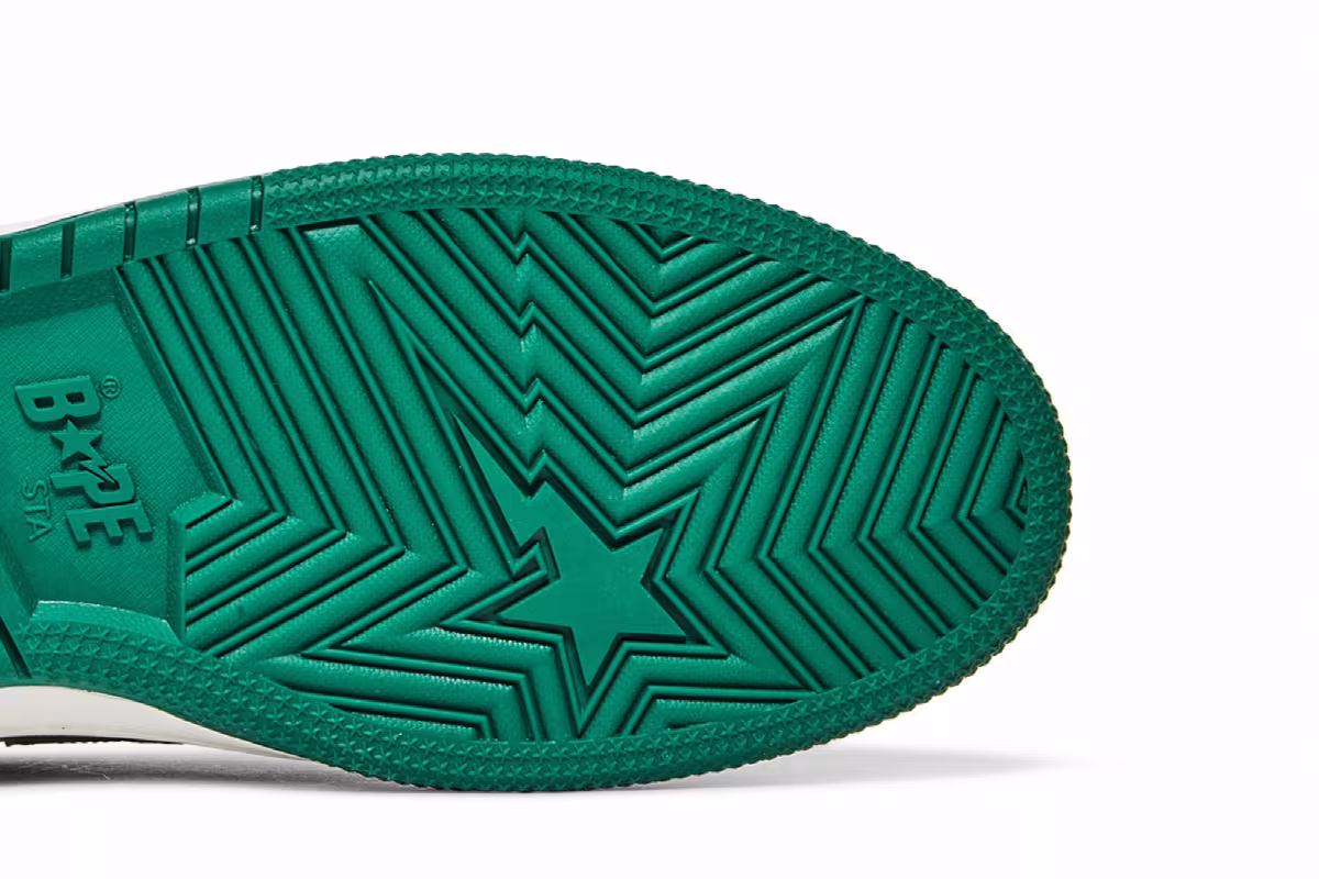 BAPE Sk8 Sta #1 Green, view 6