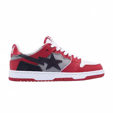 BAPE Wmns Sk8 Sta #1 'Red'