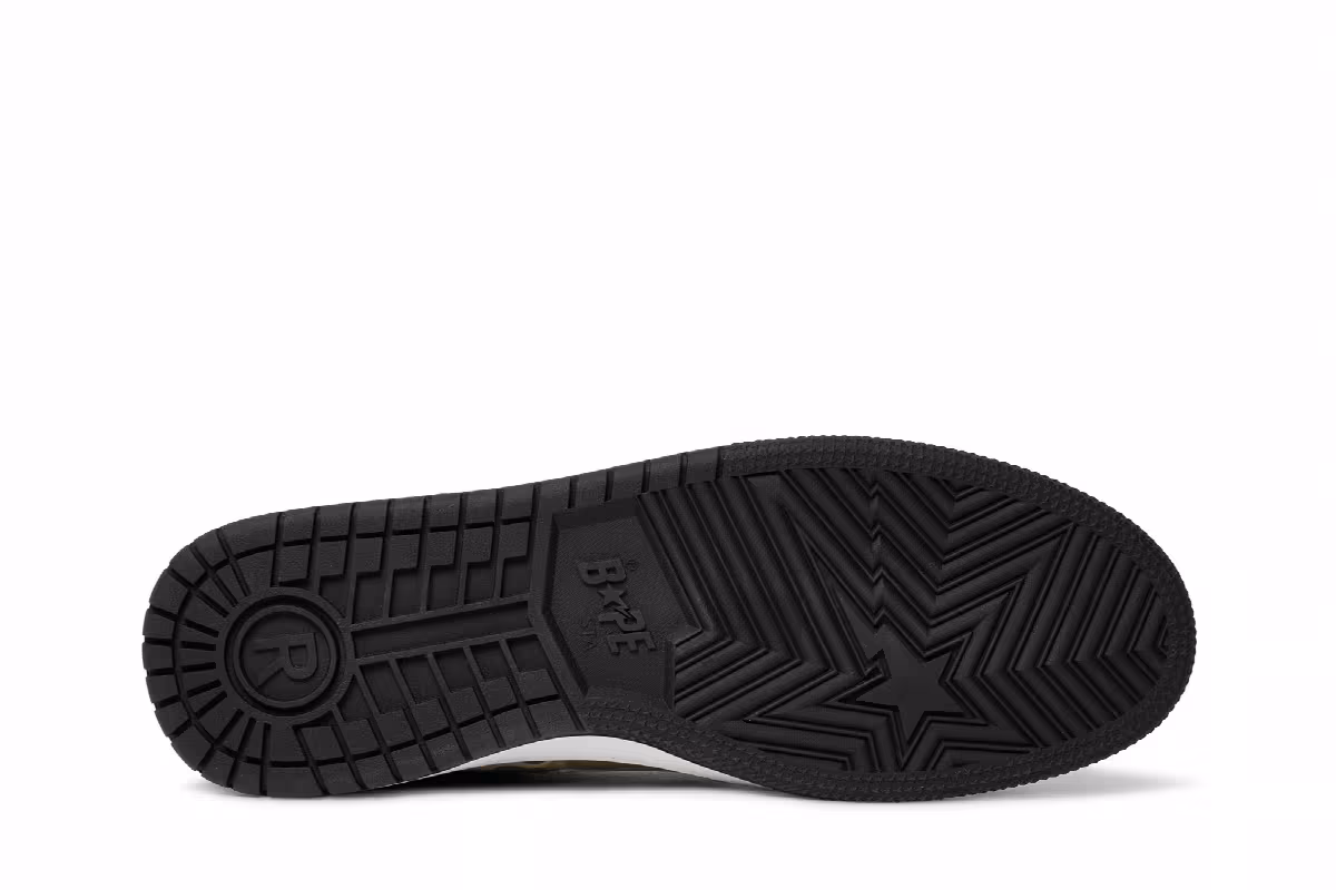 BAPE Sk8 Sta Black Camo, view 5