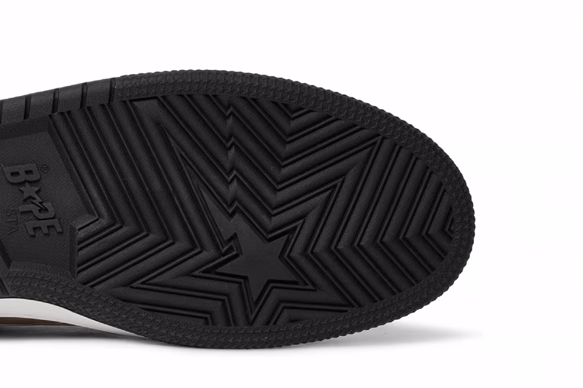 BAPE Sk8 Sta Black Camo, view 6